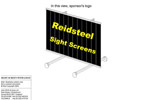 sightscreen with logo image